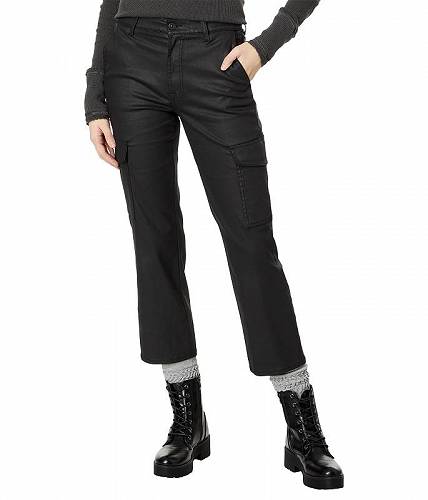 こちらの商品は セブンフォーオールマンカインド 7 For All Mankind レディース 女性用 ファッション ジーンズ デニム Logan Cargo in Black - Black です。 注文後のサイズ変更・キャンセルは出来ませんので、十分なご検討の上でのご注文をお願いいたします。 ※靴など、オリジナルの箱が無い場合がございます。ご確認が必要な場合にはご購入前にお問い合せください。 ※画面の表示と実物では多少色具合が異なって見える場合もございます。 ※アメリカ商品の為、稀にスクラッチなどがある場合がございます。使用に問題のない程度のものは不良品とは扱いませんのでご了承下さい。 ━ カタログ（英語）より抜粋 ━ Designed in a cropped silhouette with a straight-leg design, the 7 For All Mankind(R) Logan Cargo in Black pants are perfect to match your everyday comfort and style. The stretch denim fabric in dark blue wash allows you to comfortably move around. The raw hem of these cropped jeans features whiskering and fading for a vintage appeal. Get ready for a casual outing or a fashionista look by wearing these cargo pants. Straight fit. Zip-fly with a button closure and belt loops. High-rise silhouette. Stitched brand label at the waist back. Six-pocket styling. 68% Lyocell, 20% polyester, 10% viscose, 2% elastane. Machine washable. ※掲載の寸法や重さはサイズ「32, inseam 27」を計測したものです. サイズにより異なりますので、あくまで参考値として参照ください. 実寸（参考値）： Inseam: 約 68.58 cm