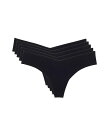  R}h[ Commando fB[X p t@bV  V[c Classic Thong 5-Pack - Black/Black/Black/Black/Black