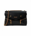 送料無料 ゲス GUESS レディース 女性用 バッグ 鞄 バックパック リュック Trissa Convertible Crossbody Flap - Bl...