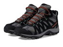 送料無料 メレル Merrell メンズ 男性用 シューズ 靴 ブーツ ハイキング トレッキング Accentor 3 Mid - Black/Charcoal
