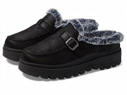 送料無料 スケッチャーズ SKECHERS レディース 女性用 シューズ 靴 スリッパ Shindigs - Forever Retro - Black/Black