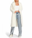  XeB[u}f Steve Madden fB[X p t@bV AE^[ WPbg R[g Saide Jacket - Pristine Ivory