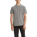 送料無料 リーバイス Levi&#039;s(R) Mens メンズ 男性用 ファッション ポロシャツ Housemark Polo - Medium Grey Heather