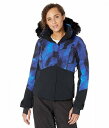  I[o[C[ Obermeyer fB[X p t@bV AE^[ WPbg R[g XL[ Xm[{[hWPbg Evelyn Jacket w/ Faux Fur - Marianas