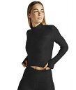  rhK Beyond Yoga fB[X p t@bV ANeBuVc Featherweight Moving On Cropped Pullover - Darkest Night