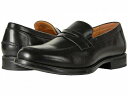 送料無料 フローシャイム Florsheim メンズ 男性用 シューズ 靴 ローファー Midtown Penny Slip-On - Black Smooth