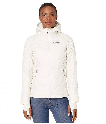 送料無料 コロンビア Columbia レディース 女性用 ファッション アウター ジャケット コート ダウン・ウインターコート Heavenly Hooded Jacket - Chalk