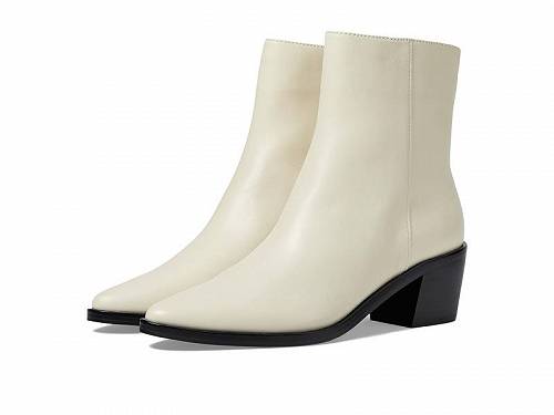 送料無料 Madewell レディース 女性用 シューズ 靴 ブーツ アンクル ショートブーツ The Everten Ankle Boot in Leather - Pale Parchment