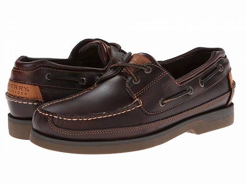 送料無料 スペリー Sperry メンズ 男性用 シューズ 靴 ボートシューズ Mako 2-Eye Canoe Moc - Amaretto