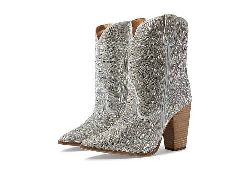 送料無料 ディンゴ Dingo レディース 女性用 シューズ 靴 ブーツ ウエスタンブーツ Neon Moon Leather Bootie - Silver