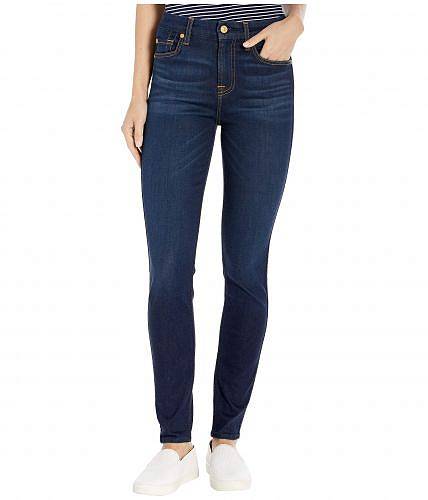 送料無料 セブンフォーオールマンカインド 7 For All Mankind レディース 女性用 ファッション ジーンズ デニム The High-Waist Ankle Skinny in Slim Illusion Tried True - Slim Illusion Tried True