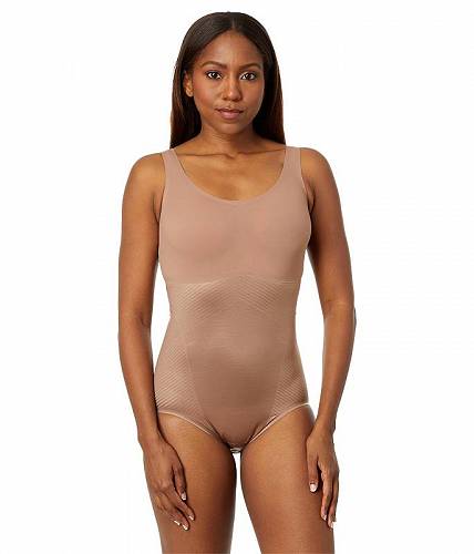 送料無料 スパンクス Spanx レディース 女性用 ファッション トップス シャツ Thinstincts(R) 2.0 Tank Panty Bodysuit - Cafe Au Lait