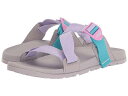 こちらの商品は チャコ Chaco レディース 女性用 シューズ 靴 サンダル Lowdown Slide - Purple Rose Aqua です。 注文後のサイズ変更・キャンセルは出来ませんので、十分なご検討の上でのご注文をお願いいたします。 ※靴など、オリジナルの箱が無い場合がございます。ご確認が必要な場合にはご購入前にお問い合せください。 ※画面の表示と実物では多少色具合が異なって見える場合もございます。 ※アメリカ商品の為、稀にスクラッチなどがある場合がございます。使用に問題のない程度のものは不良品とは扱いませんのでご了承下さい。 ━ カタログ（英語）より抜粋 ━ The Chaco(R) Lowdown Slide has a vegan-friendly construction and boasts a stylish strappy sandal design that can be worn both casually and with a more dressy look. Slip-on sandal made of a polyester jacquard webbing straps with synthetic trims. Strappy sandal with ladder lock buckles for easy adjustments and a secure fit. Women&#039;s specific LUVSEAT(TM) footbed combined with a high-rebound EVA midsole provide superior underfoot cushioning, arch support, and shock absorption. Durable rubber outsole with defined tread for optimum wet traction. ※掲載の寸法や重さはサイズ「7, width B - Medium」を計測したものです. サイズにより異なりますので、あくまで参考値として参照ください. 実寸（参考値）： Weight: 約 200 g ■サイズの幅(オプション)について Slim &lt; Narrow &lt; Medium &lt; Wide &lt; Extra Wide S &lt; N &lt; M &lt; W A &lt; B &lt; C &lt; D &lt; E &lt; EE(2E) &lt; EEE(3E) ※足幅は左に行くほど狭く、右に行くほど広くなります ※標準はMedium、M、D(またはC)となります ※メーカー毎に表記が異なる場合もございます