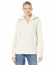 送料無料 リップカール Rip Curl レディース 女性用 ファッション セーター Seeker 1/4 Zip - Bone