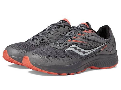 送料無料 サッカニー Saucony レディース 女性用 シューズ 靴 スニーカー 運動靴 Cohesion TR15 - Charcoal/Coral