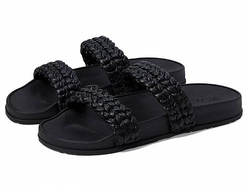  LV[ Roxy fB[X p V[Y C T_ Slippy Braided - Black 1