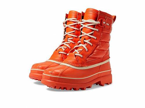 送料無料 ソレル SOREL レディース 女性用 シューズ 靴 ブーツ スノーブーツ Caribou(TM) Royal WP - Optimized Orange/Chalk