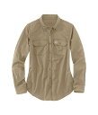 J[n[g Carhartt fB[X p t@bV {^Vc Flame-Resistant Rugged Flex Twill Shirt - Khaki