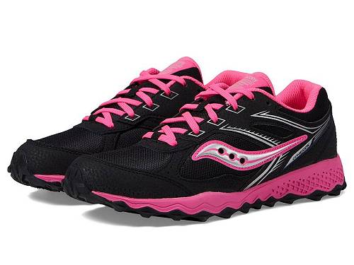 送料無料 サッカニー Saucony Kids 女の子用 キッズシューズ 子供靴 スニーカー 運動靴 Cohesion TR14 LTT (Little Kid/Big Kid) - Black/Pink