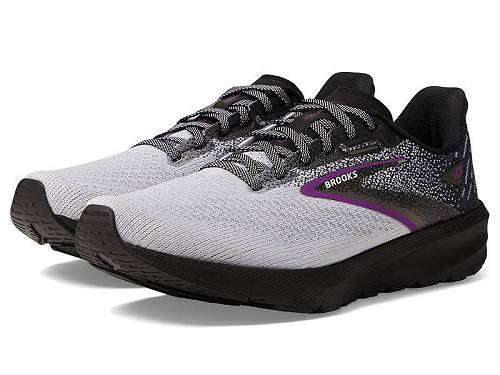 送料無料 ブルックス Brooks レディース 女性用 シューズ 靴 スニーカー 運動靴 Launch 10 - Black/White/Violet