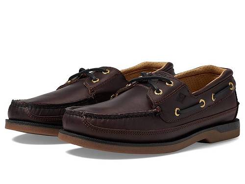 送料無料 スペリー Sperry メンズ 男性用 シューズ 靴 ボートシューズ Gold Mako - Amaretto