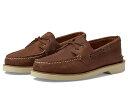 送料無料 スペリー Sperry メンズ 男性用 シューズ 靴 ボートシューズ Authentic Original Double Sole Cross Lace - Dark Tan