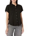  ~bVFX^[Y Michael Stars fB[X p t@bV {^Vc Palmer Button-Down Tee - Black