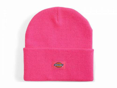 送料無料 ディッキー Dickies メンズ 男性用 ファッション雑貨 小物 帽子 ビーニー ニット帽 Acrylic Cuffed Beanie Hat - Neon Pink