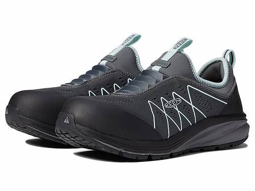 送料無料 キーン Keen Utility レディース 女性用 シューズ 靴 スニーカー 運動靴 Vista Energy Shift EH - Steel Grey/Blue Glass