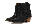 送料無料 ディンゴ Dingo レディース 女性用 シューズ 靴 ブーツ ウエスタンブーツ Rhinestone Cowgirl Leather Bootie - Black