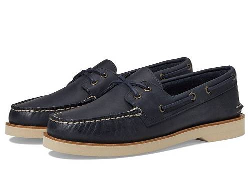 送料無料 スペリー Sperry メンズ 男性用 シューズ 靴 ボートシューズ Authentic Original Double Sole Cross Lace - Navy