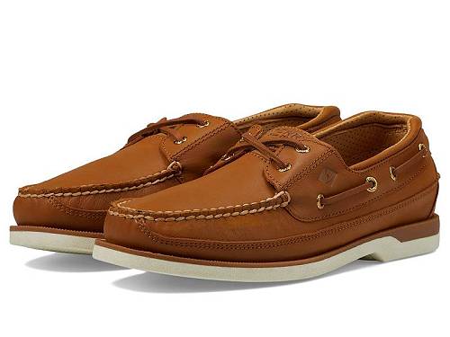 送料無料 スペリー Sperry メンズ 男性用 シューズ 靴 ボートシューズ Gold Mako - Tan