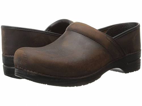 送料無料 ダンスコ Dansko メンズ 男性用 シューズ 靴 クロッグ Professional - Antique Brown Oiled Leather 1