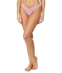 送料無料 ハンキーパンキー Hanky Panky レディース 女性用 ファッション 下着 ショーツ Re-Leaf Original Rise Thong - Mauve Orchid (Pink)