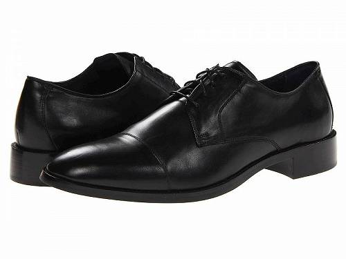 送料無料 コールハーン Cole Haan メンズ 男性用 シューズ 靴 オックスフォード 紳士靴 通勤靴 Lenox Hill Cap Ox - Black