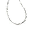  PhXRbg Kendra Scott fB[X p WG[ i lbNX Bailey Chain Necklace - Rhodium Metal