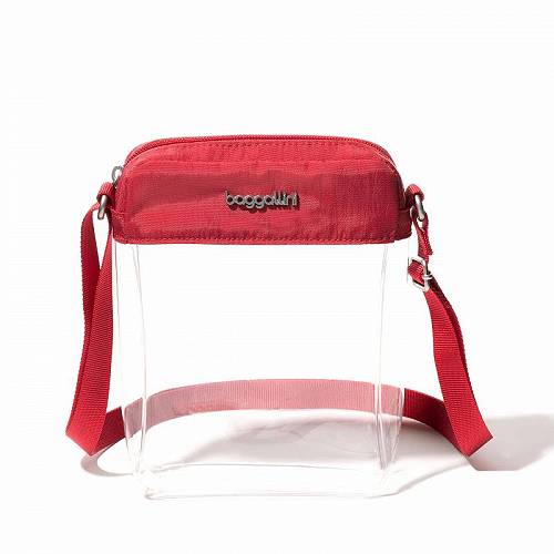  obK[j Baggallini fB[X p obO  obNpbN bN Clear Stadium Explorer Crossbody - Red