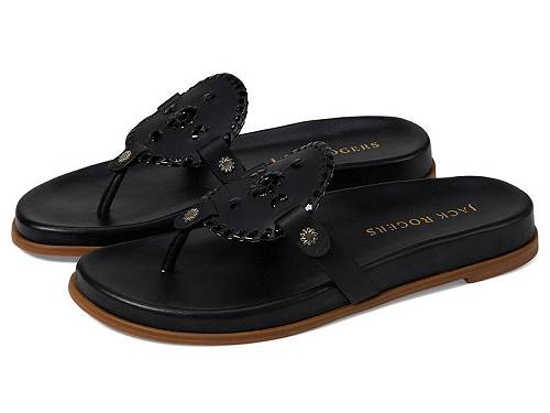 楽天グッズ×グッズ送料無料 ジャックロジャース Jack Rogers レディース 女性用 シューズ 靴 サンダル Collins Casual Sandal - Black/Black