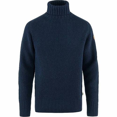 楽天グッズ×グッズ送料無料 フェールラーベン Fjallraven メンズ 男性用 ファッション セーター Ovik Roller Neck Sweater - Dark Navy