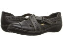 送料無料 クラークス Clarks レディース 女性用 シューズ 靴 フラット Ashland Spin Q - Black