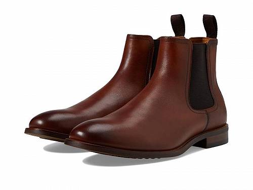 フローシャイム ビジネスシューズ メンズ 送料無料 フローシャイム Florsheim メンズ 男性用 シューズ 靴 オックスフォード 紳士靴 通勤靴 Rucci Plain Toe Gore Boot - Cognac