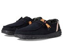  wCf[h Hey Dude fB[X p V[Y C Xj[J[ ^C Wendy Washed Canvas Slip-On Casual Shoes - Black