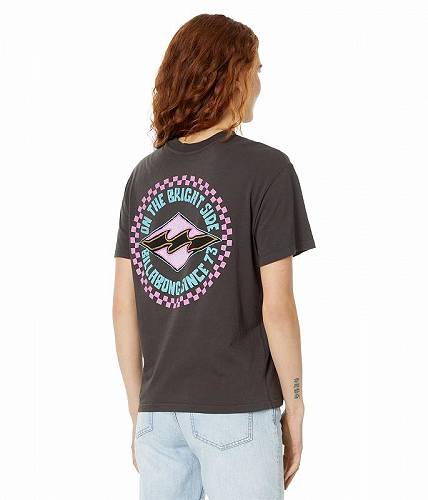 送料無料 ビラボン Billabong レディース 女性用 ファッション Tシャツ Bright Side Short Sleeve Tee - Off-Black