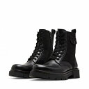 送料無料 スティーブマデン Steve Madden メンズ 男性用 シューズ 靴 ブーツ レースアップ 編み上げ Reacher - Black