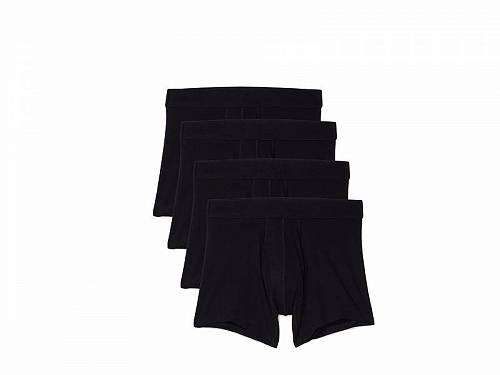 送料無料 パクト PACT メンズ 男性用 ファッション 下着 Boxer Brief 4-Pack - Black