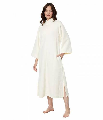 送料無料 ネイトリ Natori レディース 女性用 ファッション パジャマ 寝巻き バスローブ Quilted Infinity Zip Caftan - Cream