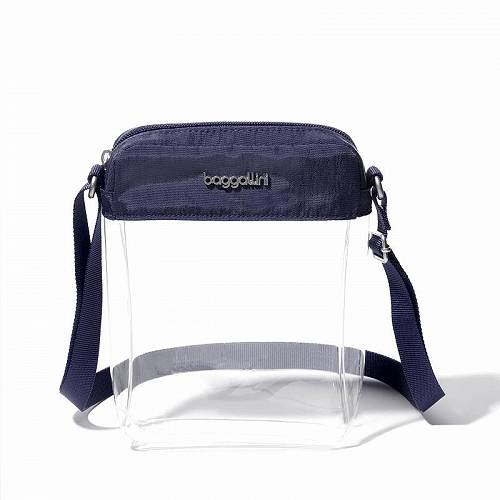  obK[j Baggallini fB[X p obO  obNpbN bN Clear Stadium Explorer Crossbody - Dark Blue