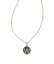 ̵ ɥ饹å Kendra Scott ǥ  奨꡼  ͥå쥹 Letter Disc Pendant Necklace - Rhodium Black Mother-of-Pearl W