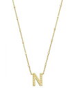  PhXRbg Kendra Scott fB[X p WG[ i lbNX Letter Pendant Necklace - Gold Metal N