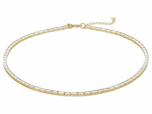  Madewell fB[X p WG[ i lbNX Tennis Collection Baguette Crystal Necklace - Pale Gold